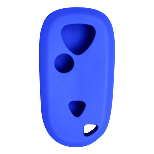 Keyless2Go Replacement Silicone Jacket Keyless Remote Cover ACURL13 for Acura 4 Button Remote FCC ID : E4EG8D-444H-A - Blue Shop Automotive