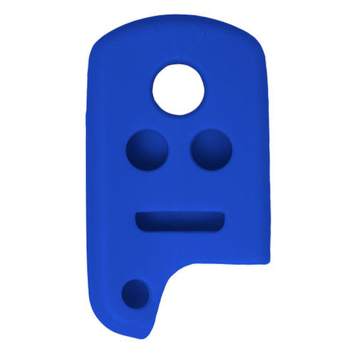 Keyless2Go Replacement Silicone Jacket Keyless Remote Cover ACURL24 for Acura 4 Button Smart Key FCC ID: ACJ8D8E24A04 - Blue Our Automotive Brands