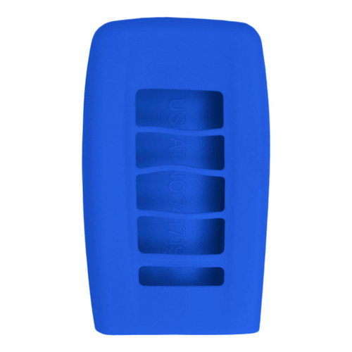Keyless2Go Replacement Silicone Jacket Keyless Remote Cover ACURL55 for Acura 5 Button Smart Key w/Remote Start FCC ID: 38015-TZ5-A10 - Blue Keyless2Go