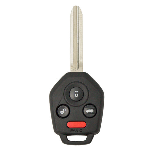 Original Subaru 4 Button Remote Head Key CWTB1G077 / 57497-FL00A / B110 / H Chip - Black Pod - New Remote Head Keys