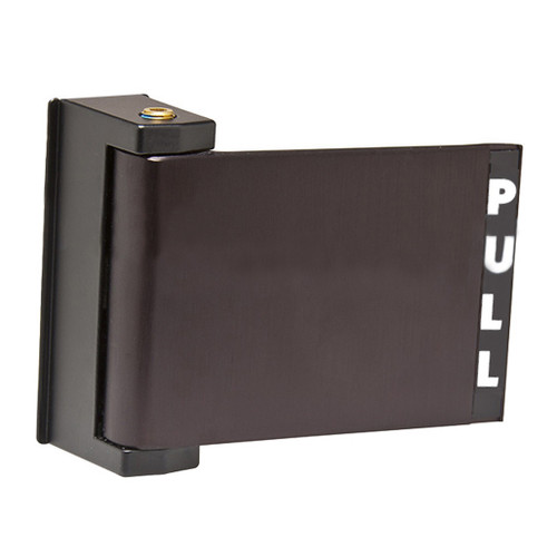 ilco ILCO Storefront Paddle 459 Series - Pull To Right - Dark Bronze Door Hardware