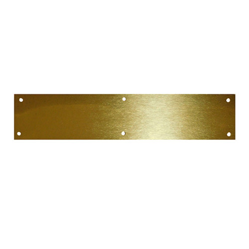 DON-JO DON-JO Kick Plate 90 10 x 34 Inch Brass US-3 Shop Hardware
