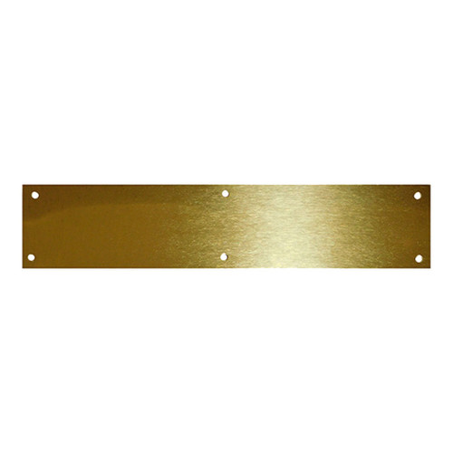 DON-JO DON-JO Kick Plate 90 8 x 34 Inch Brass Tone Our Hardware Brands