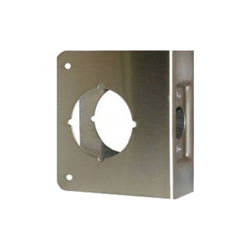 DON-JO Don-Jo Wrap Around 81-CW For Cylindrical Door Locks With 2 1/8 Hole - 2 3/4 Backset - 1 3/4 Door - 630 Finish Shop Hardware