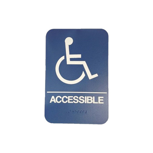 DON-JO DON-JO HS-9070-06 Handicap Ada Sign Our Hardware Brands