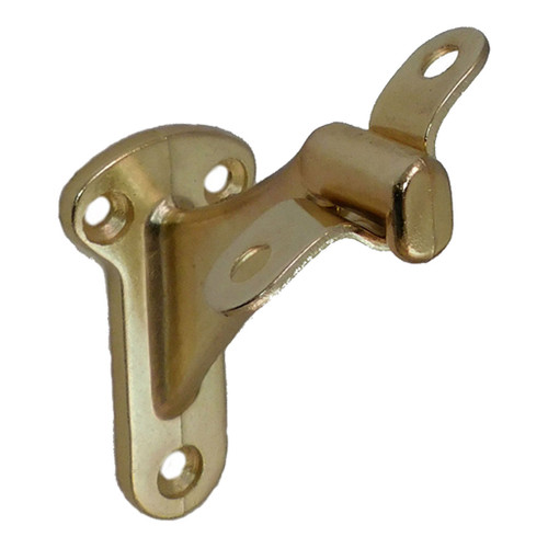 DON-JO DON-JO 130 Handrail Bracket Brass US3 Locks