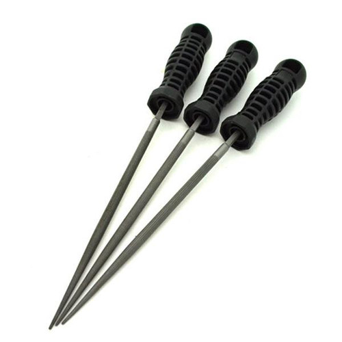 Lock Monkey Tools Lock Monkey MK710 6-inch Round Impressioning File - Set of 3 Our Brands