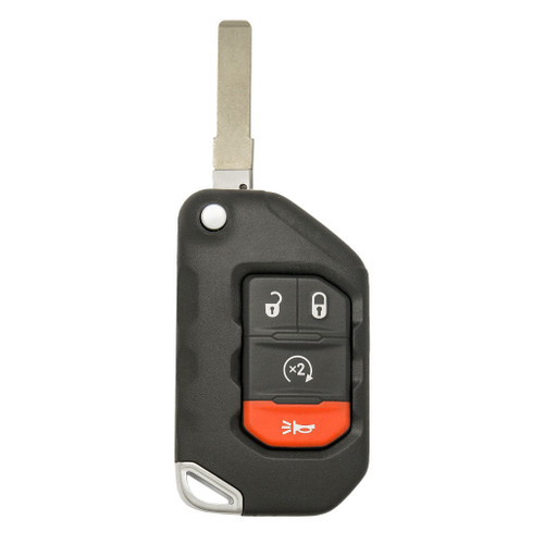 Original Jeep 4-Button Smart Key OHT1130261 68416784AA 433 MHz, New OEM OEM Hidden