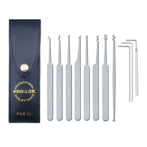 PRO-LOK PRO-LOK Pickset 11 Picks & Case PRO-LOK