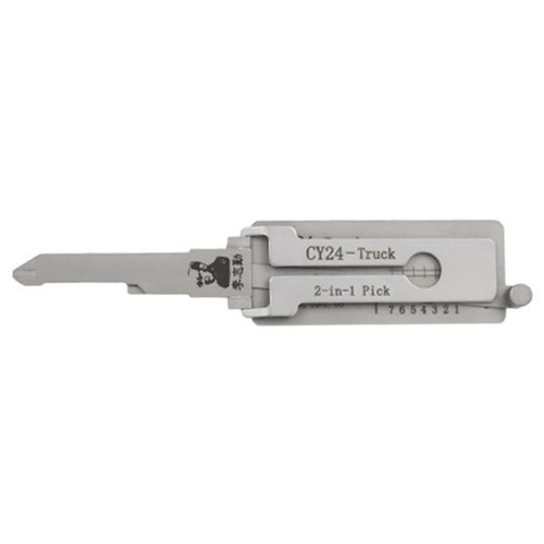 Original Lishi Original Lishi CY24 TRUCK Chrysler 8-Cut Y157 / Y159 2-in-1 Pick - Door/Trunk - Anti Glare Our Automotive Brands