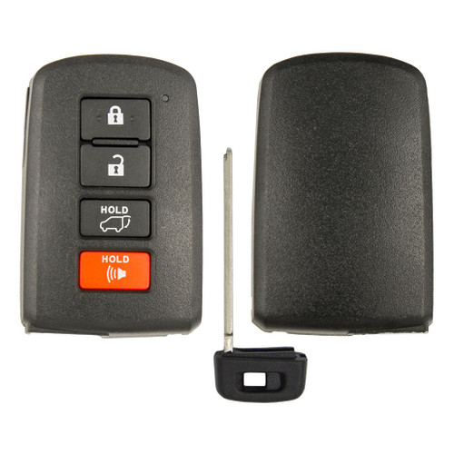Keyless2Go Keyless2Go 4 Button Shell For Toyota Smart Proximity Remote Key HYQ14FBA Keys & Remotes