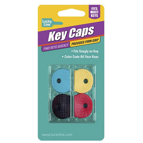 Lucky Line Lucky Line Standard Key Caps ASSORTED - 4 Pcs - Carded Lucky Line