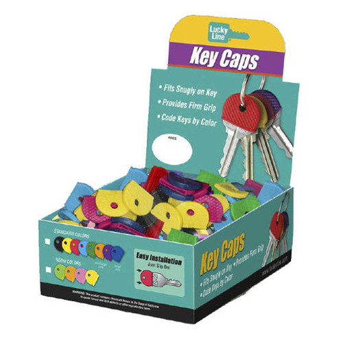 Lucky Line Lucky Line Standard Key Caps ASSORTED - 200 Pcs - Display Box Lucky Line
