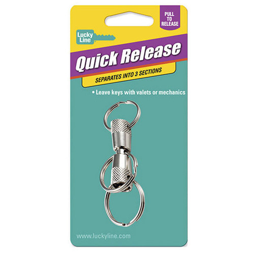 Lucky Line Lucky Line 3-Way Pull Apart Key Release Aluminum - 1 Pcs - Carded Our Hardware Brands