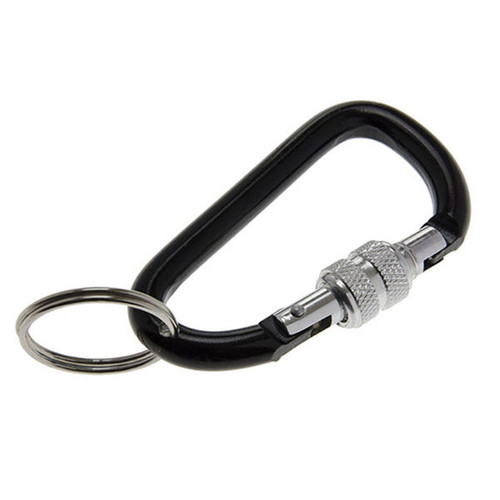 Lucky Line Locking Carabiner Keychain ASSORTED - 1 Pcs - Carded