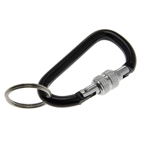 Lucky Line Lucky Line Locking Carabiner Keychain ASSORTED - 1 Pcs - Carded Lucky Line
