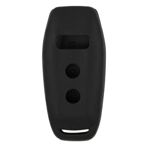 Replacement Silicone Jacket Keyless Remote Cover FRDB104 for Ford 4 Button Smart Key 164-R8109 164-R8111 - Black