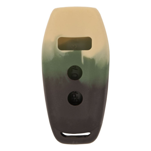 Keyless2Go Replacement Silicone Jacket Keyless Remote Cover FRDB104 for Ford 4 Button Smart Key 164-R8109 164-R8111 - Camo Keyless2Go