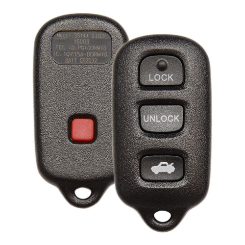 Strattec Strattec 5931641 Toyota 4 Button Remote GQ43VT14T 89742-AA030 Strattec