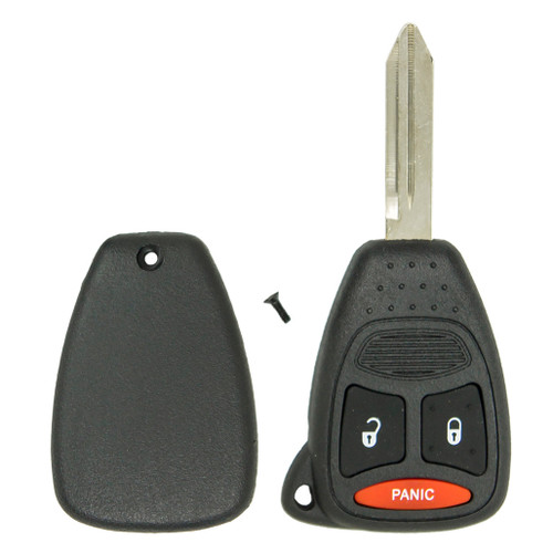 DURASHELL Durashell Rugged 3 Button Remote Key Shell for Chrysler Jeep Dodge KOBDT04A - BIG BUTTONS - by Keyless2Go Shop Automotive