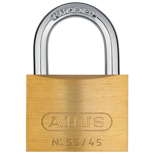 ABUS ABUS 55/45 Padlock Brass 1 1/2 inch KA 5453 Our Hardware Brands