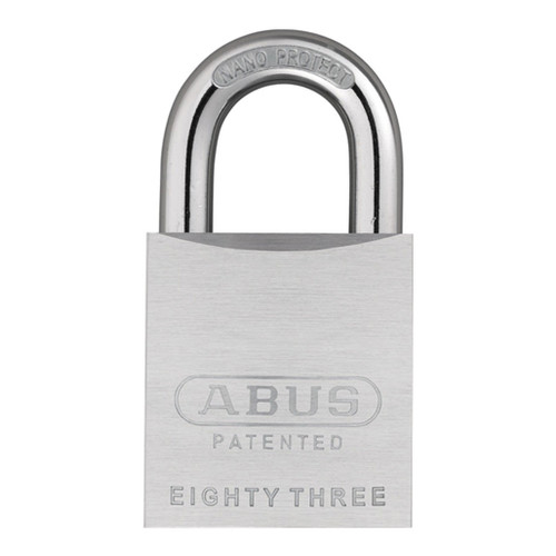 ABUS ABUS 83 Series Padlock 83/50 S2 Brass Without Cylinder Chrome Our Hardware Brands