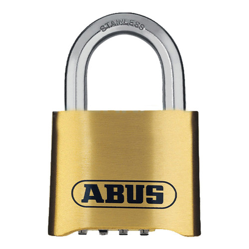 ABUS ABUS Combination 180 Padlock 180IB/50 C Solid Brass Resettable 4-Dial Locks