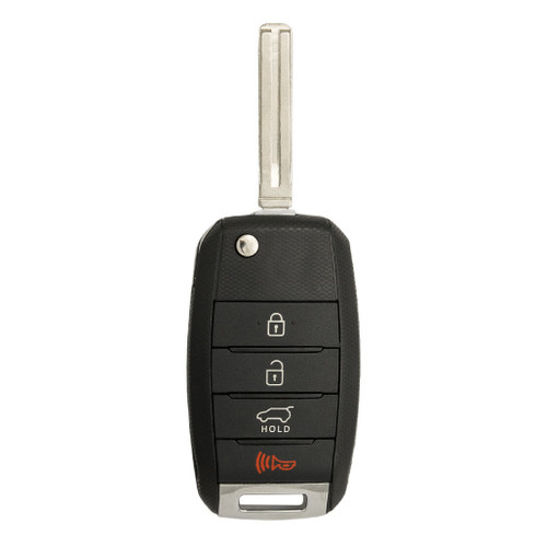Keyless2Go Keyless2Go 4 Button Remote Key Replacement For Kia NYODD4TX1306-TFL (TF F/L) 95430-2T560 (4D60 CHIP) Remote Head Keys