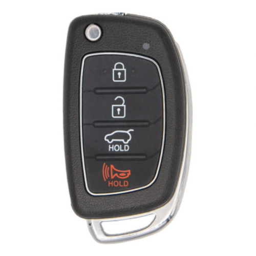 Keyless2Go Hyundai 4 Button Remote Flip Key TQ8-RKE-3F04, 95430-4Z100, 315 MHz - Premium Aftermarket