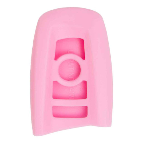 Replacement Silicone Jacket Keyless Remote Cover BMWJ44 for BMW 4 Button Proximity Smart Key FCC ID: YG0HUF5662 KR55WK49863 - Pink