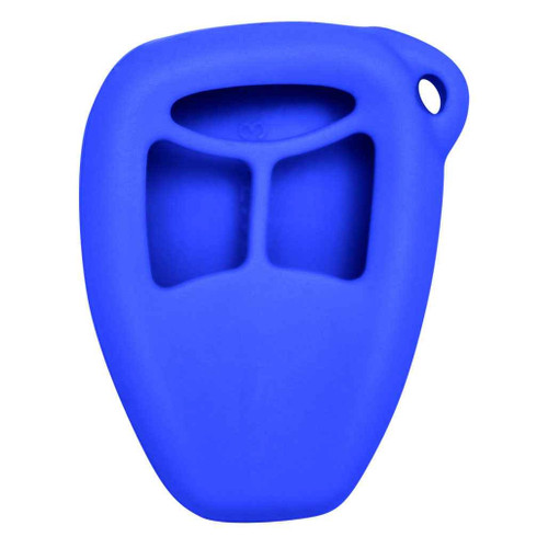 Replacement Silicone Jacket Remote Cover DDGA33 for Dodge/Jeep - Blue Keyless2Go Keyless2Go