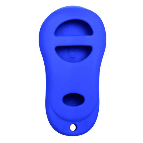 Replacement Silicone Jacket Keyless Remote Cover DDGA13 for Dodge/Chrysler/Jeep - Blue Shop Automotive Keyless2Go