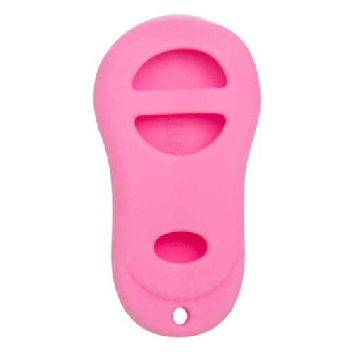 Replacement Silicone Jacket Keyless Remote Cover DDGA13 for Dodge/Chrysler/Jeep - Pink