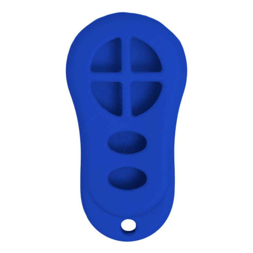 Replacement Silicone Jacket Keyless Remote Cover DDGA36 for Dodge Chrysler 6 Button Remote FCC ID: GQ43VT18T - Blue Shop Automotive Keyless2Go