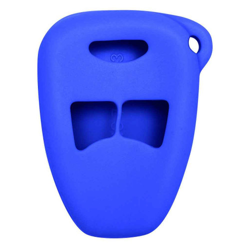 Replacement Silicone Jacket Keyless Remote Cover DDGA55 for Dodge/Chrysler/Jeep - Blue Shop Automotive Keyless2Go