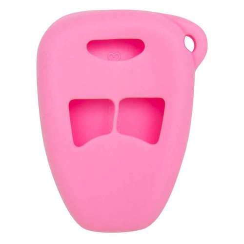 Replacement Silicone Jacket Keyless Remote Cover DDGA55 for Dodge/Chrysler/Jeep - Pink Aftermarket Keyless2Go