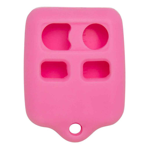 Replacement Silicone Jacket Keyless Remote Cover FRDB24 for Ford - Pink Auto Accessories Keyless2Go