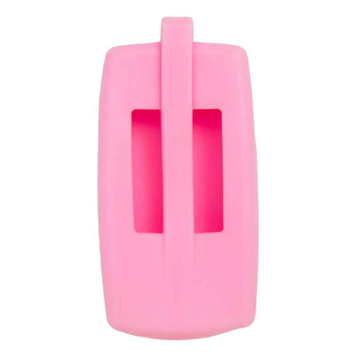 Replacement Silicone Jacket Keyless Remote Cover FRDB44 for Ford / Lincoln 4 Button PEPS Smart Key FCC ID: M3N5WY8406 - Pink Auto Accessories Keyless2Go