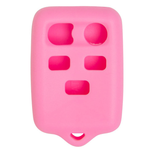 Keyless2Go Replacement Silicone Jacket Keyless Remote Cover FRDB65 for Ford 5 Button Remote FCC ID: CWTWB1U511 - Pink Our Automotive Brands