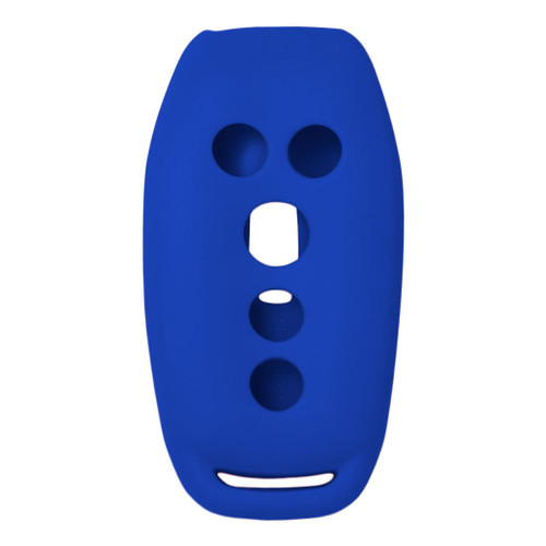 Replacement Silicone Jacket Keyless Remote Cover FRDB85 for Ford 5 Button Proximity Smart Key FCC ID: M3NA2C31243300 - Blue