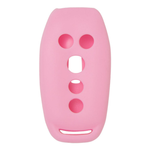 Keyless2Go Replacement Silicone Jacket Keyless Remote Cover FRDB85 for Ford 5 Button Proximity Smart Key FCC ID: M3NA2C31243300 - Pink Remote Protectors