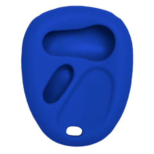 Keyless2Go Replacement Silicone Jacket Keyless Remote Cover GMC13 for GM - Blue Our Automotive Brands