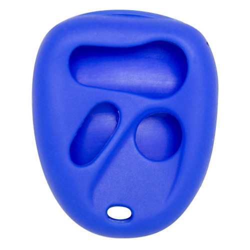 Keyless2Go Replacement Silicone Jacket Keyless Remote Cover GMC24 for GM - Blue Our Automotive Brands