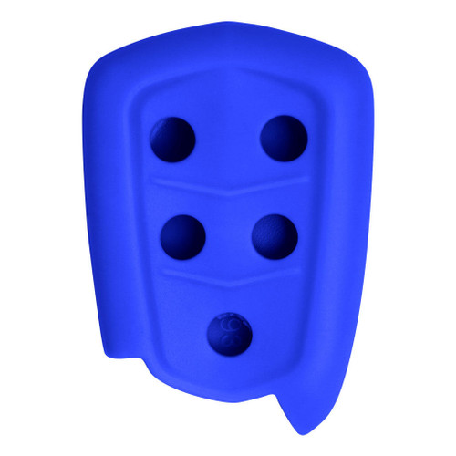 Keyless2Go Replacement Silicone Jacket Keyless Remote Cover GMC115 for GM 5 Button Smart Key FCC ID: HYQ2AB - Blue Remote Protectors