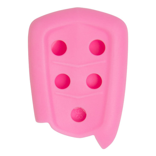 Replacement Silicone Jacket Keyless Remote Cover GMC115 for GM 5 Button Smart Key FCC ID: HYQ2AB - Pink