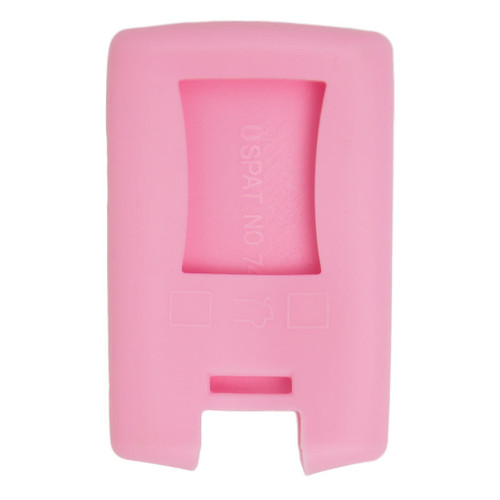 Keyless2Go Replacement Silicone Jacket Keyless Remote Cover GMC75 for GM 4 Button Smart Key for Corvette FCC ID: M3N5WY7777A - Pink Our Brands