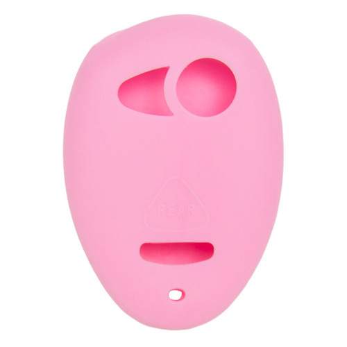Keyless2Go Replacement Silicone Jacket Keyless Remote Cover GMC64 for GM - Pink Our Automotive Brands