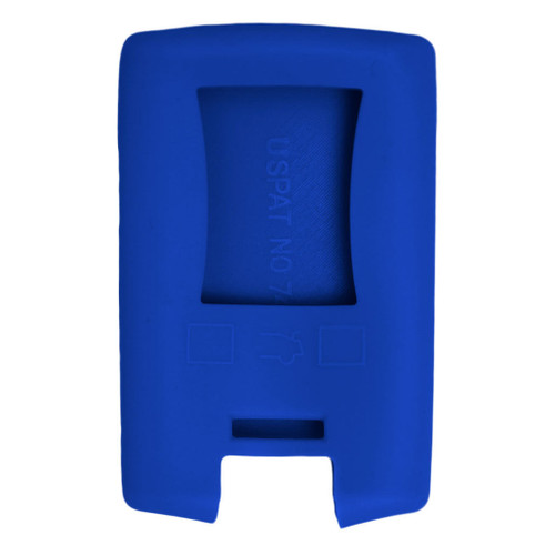 Keyless2Go Replacement Silicone Jacket Keyless Remote Cover GMC75 for GM 4 Button Smart Key for Corvette FCC ID: M3N5WY7777A - Blue Our Brands