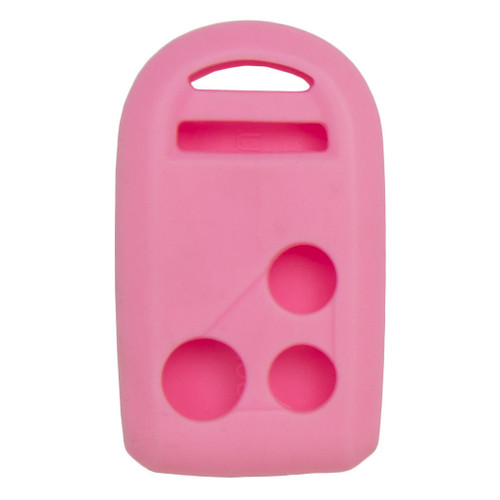 Keyless2Go Replacement Silicone Jacket Keyless Remote Cover HNDAD84 for 4 Button Remote Honda Goldwing GL1800 - Pink Shop Automotive