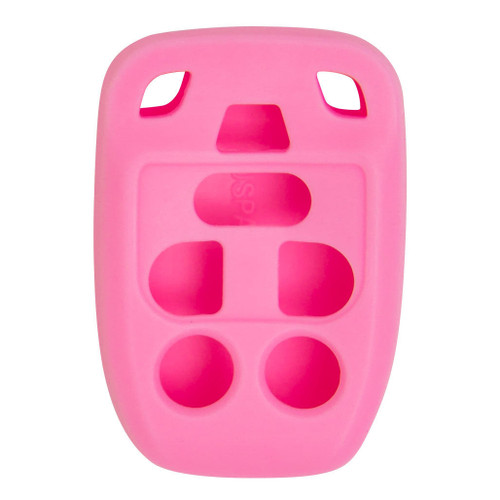 Keyless2Go Replacement Silicone Jacket Keyless Remote Cover HNDAD76 for Honda 6 Button Remote Key N5F-A04TAA - Pink Our Brands